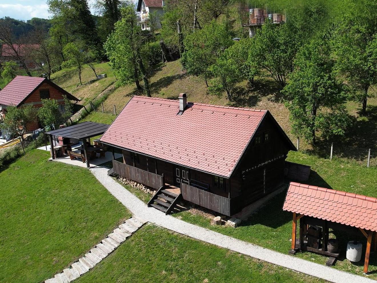 Tradicionalna Zagorska Drvena Kuca Stara Murva Tuheljske Toplice Εξωτερικό φωτογραφία